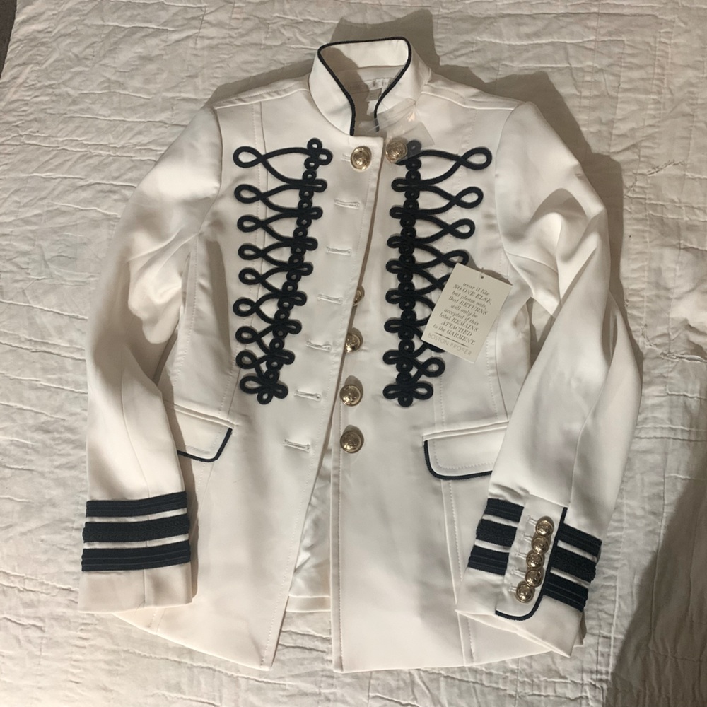 Boston Proper military blazer